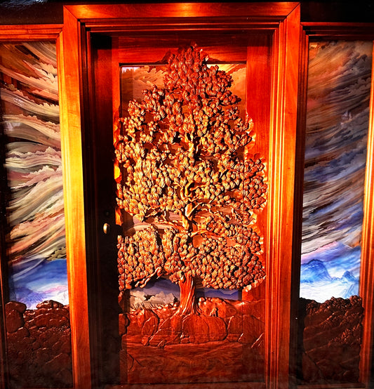 Ponderosa Doors With Side Lights